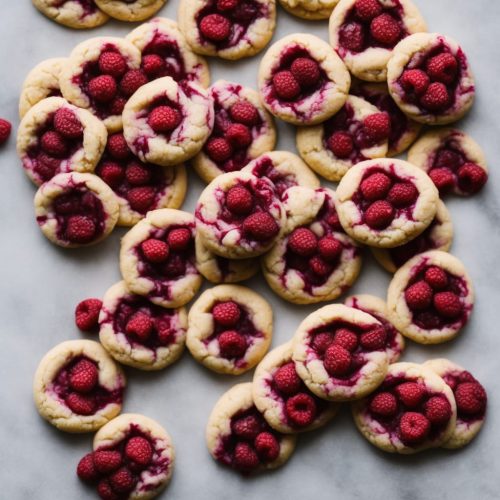 Dots Raspberry Thumbprint Cookies Recipe Recipe