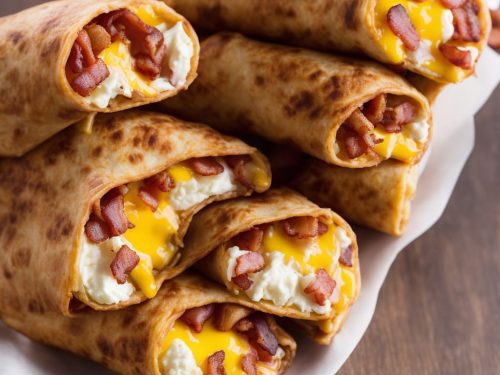 Dunkin Donuts Bacon Egg and Cheese Wrap Recipe