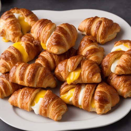 Dunkin Donuts Sausage Egg and Cheese Croissant Recipe Recipe