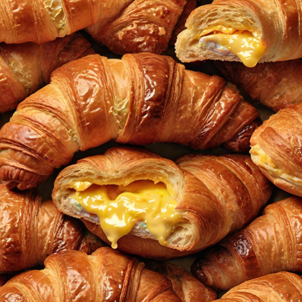 Dunkin Donuts Sausage Egg and Cheese Croissant Recipe