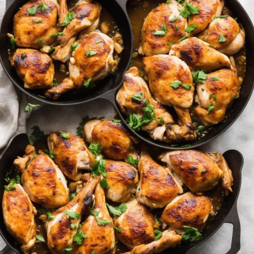 Dutch Oven Apricot Glazed Chicken Recipe