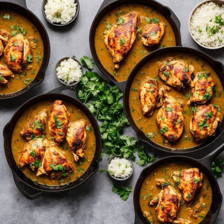 Dutch Oven Garlic Butter Chicken Recipe