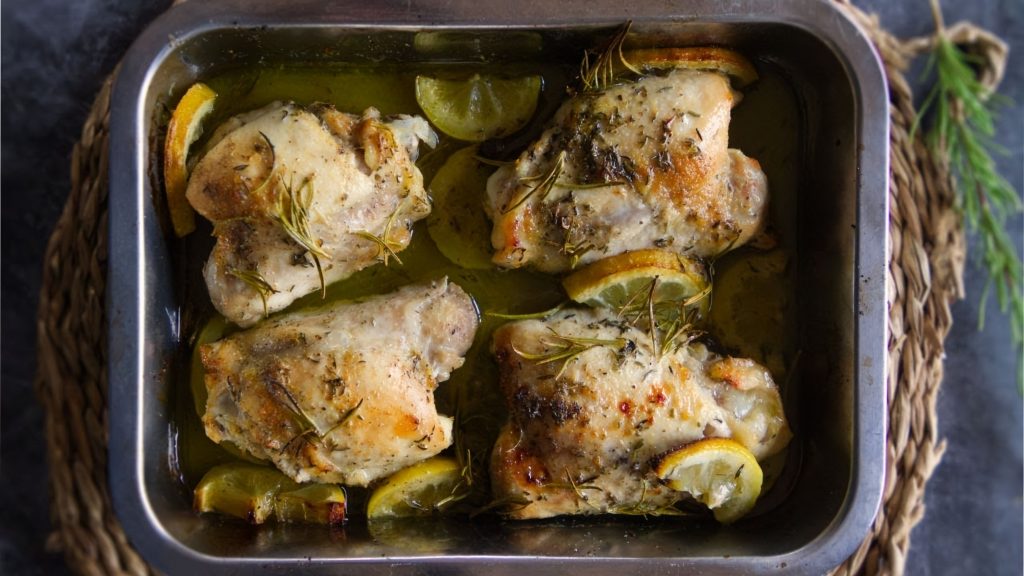 Dutch Oven Lemon Herb Chicken Recipe