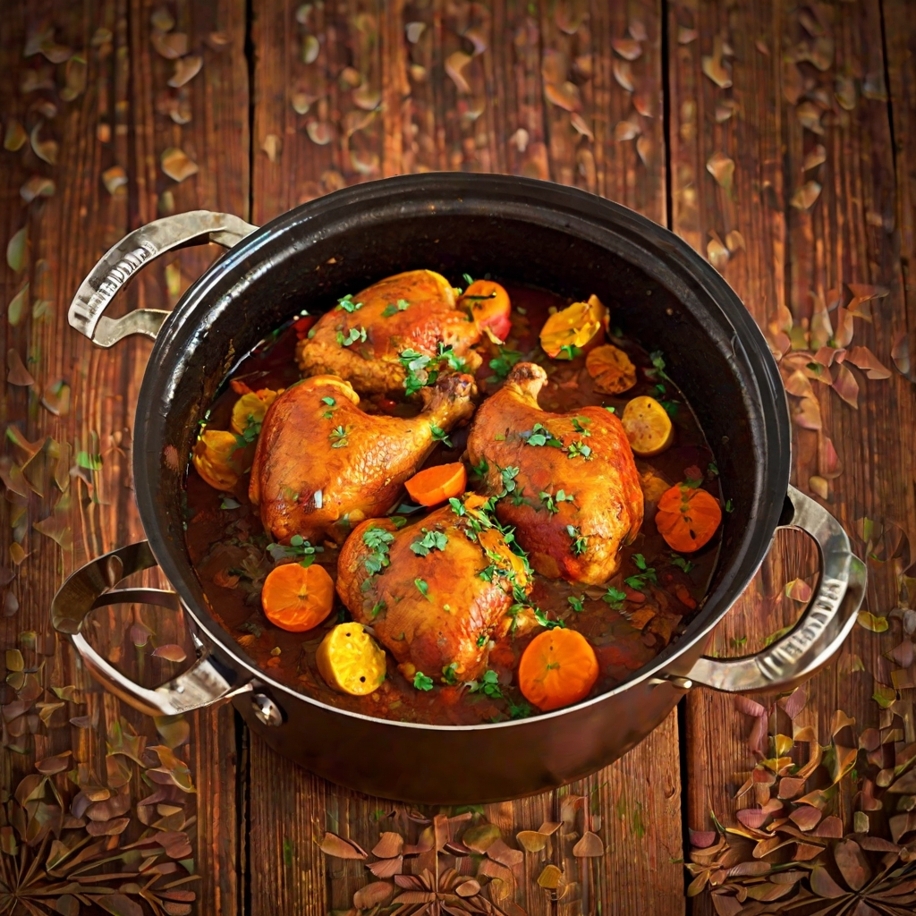 Dutch Oven Moroccan Chicken Recipe