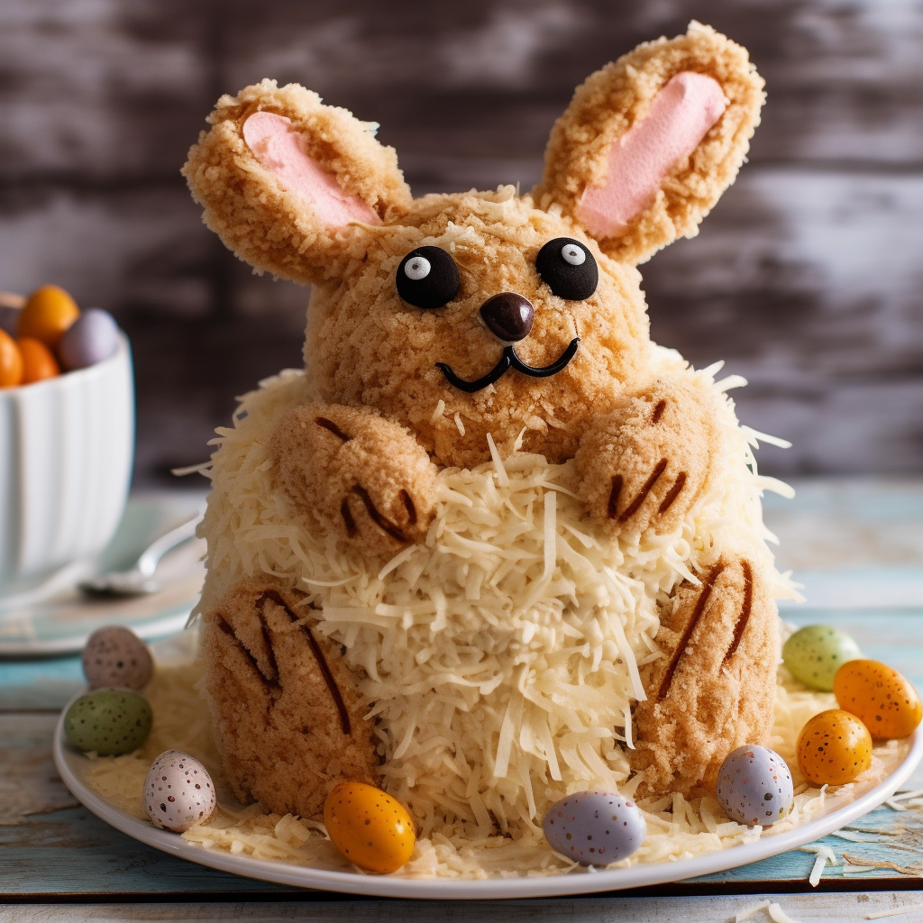 Sweet White Bunny Rabbit Cake | Yours Sincerely Bakery