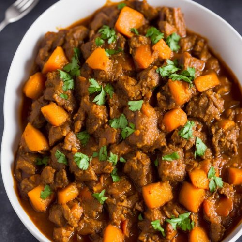 Onepan lamb tagine with chickpeas Recipe