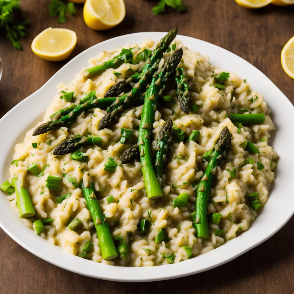 Easter Lamb and Asparagus Risotto