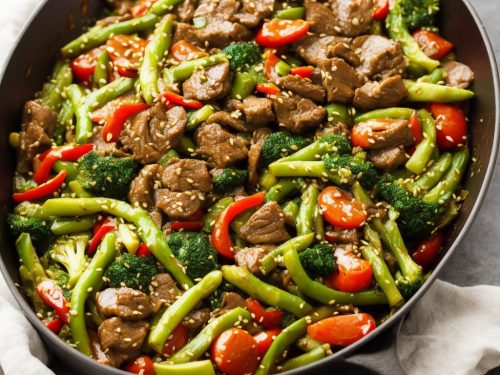 Easter Lamb and Vegetable Stir-Fry Recipe