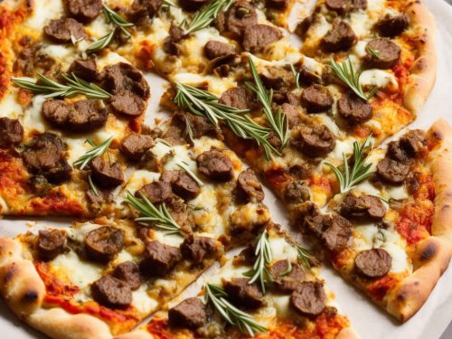 Easter Leftover Lamb and Rosemary Pizza Recipe
