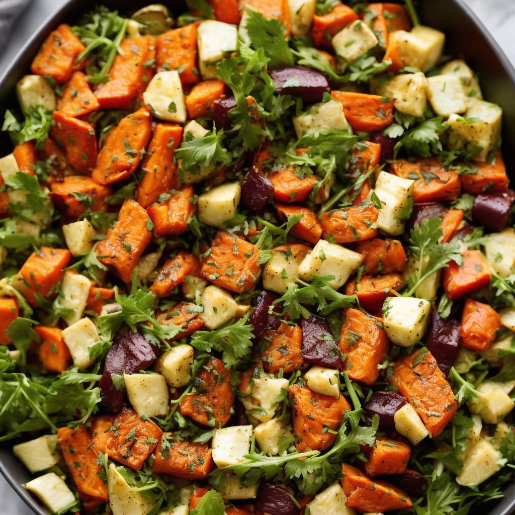 Easter Leftover Roasted Vegetable Salad Recipe