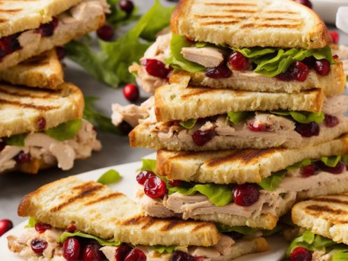 Easter Leftover Turkey and Cranberry Panini Recipe