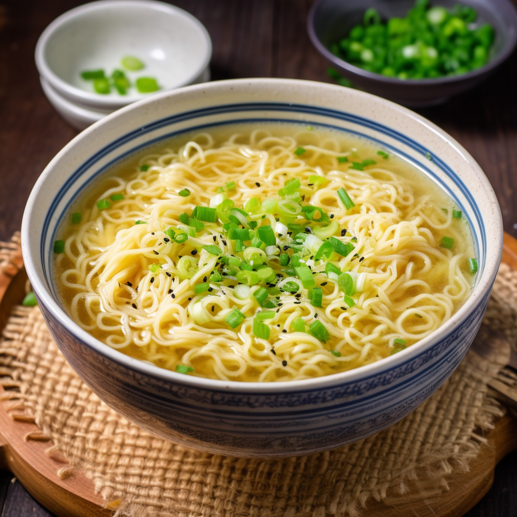 Egg Drop Noodle Soup Recipe