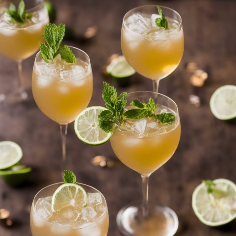 Elderflower Champagne Cocktail Recipe