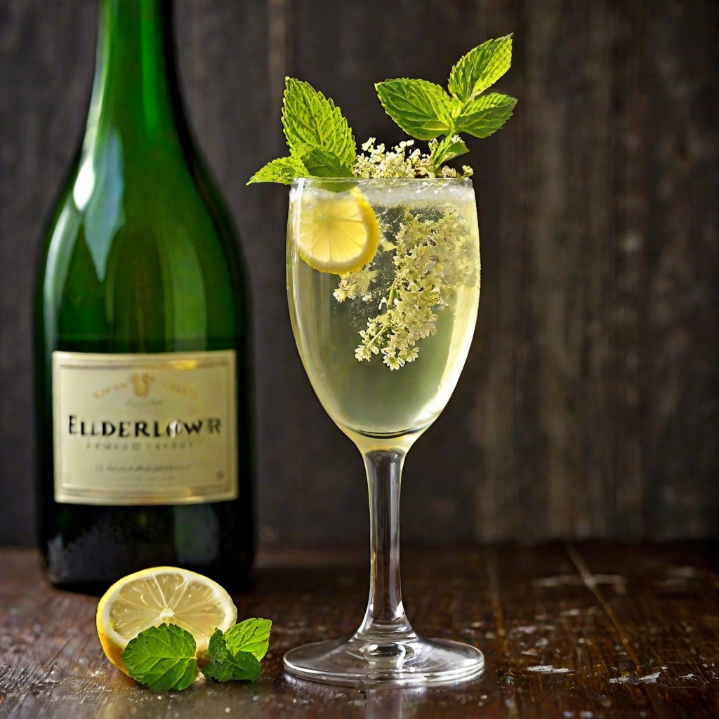 Elderflower Champagne Cocktail Recipe