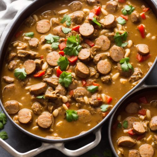 Emeril Lagasse Chicken and Sausage Gumbo Recipe Recipe
