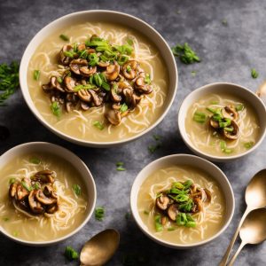 Enoki Mushroom Soup Recipe