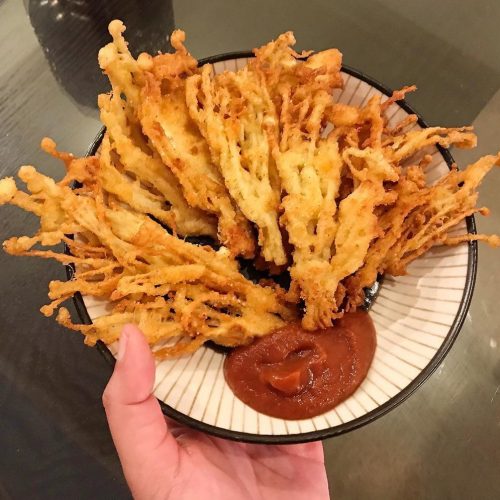 Enoki Mushroom Tempura Recipe Recipe