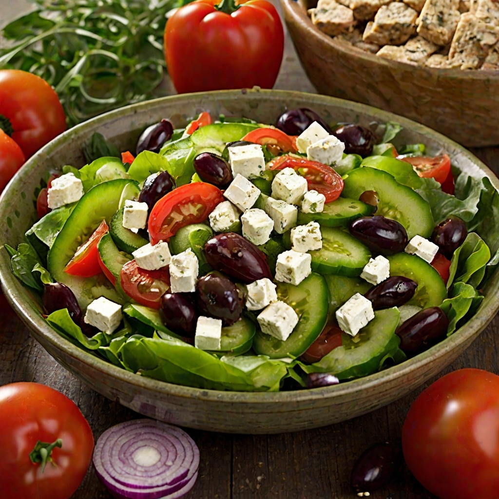 Farmers Market Restaurant's Greek Salad Recipe