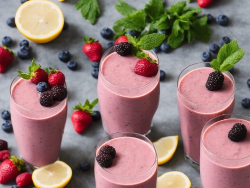 Farmers Market Restaurant's Mixed Berry Smoothie Recipe