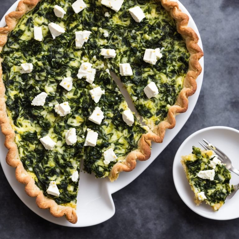 Farmers Market Restaurant's Spinach and Feta Quiche Recipe Recipe ...