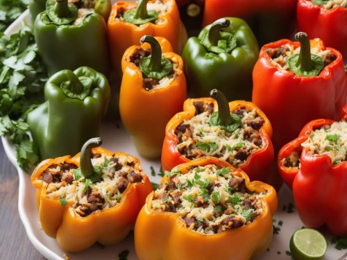Farmers Market Restaurant's Stuffed Bell Peppers Recipe