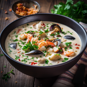 Fisherman s Seafood Chowder Recipe