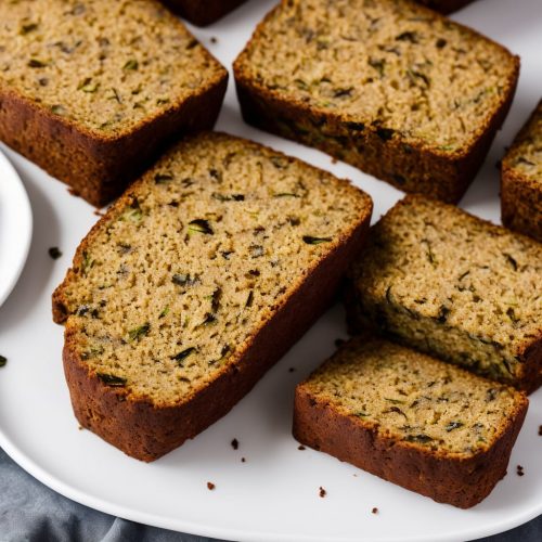 Flax Seed Zucchini Bread Recipe Recipe