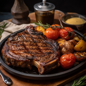 Fleming's Bone-In Ribeye Recipe