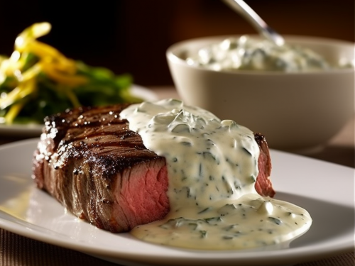 Fleming's Steakhouse's Blue Cheese Sauce Recipe