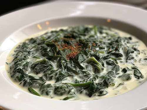Fleming's Steakhouse's Creamed Spinach Recipe