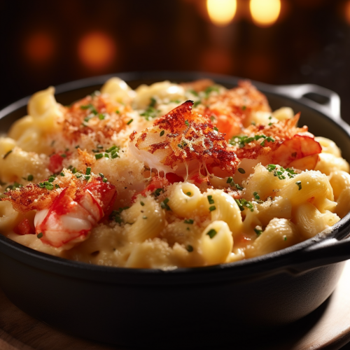 Fleming's Steakhouse's Lobster Mac and Cheese Recipe Recipe