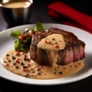 Fleming's Steakhouse's Peppercorn Sauce Recipe