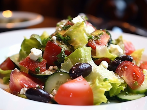 Fountain Blue Restaurant's Mediterranean Salad
