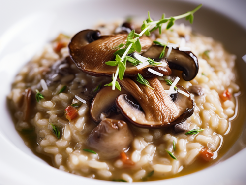 Fountain Blue Restaurant's Mushroom Risotto Recipe