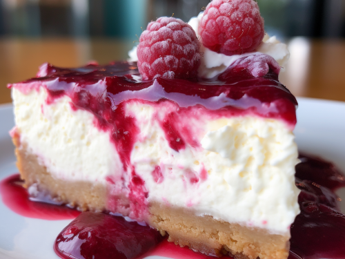 Fountain Blue Restaurant's Raspberry Cheesecake Recipe