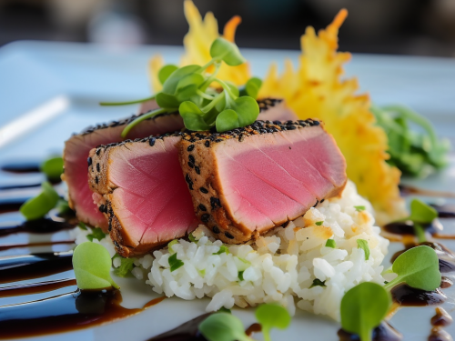 Fountain Blue Restaurant's Seared Ahi Tuna Recipe