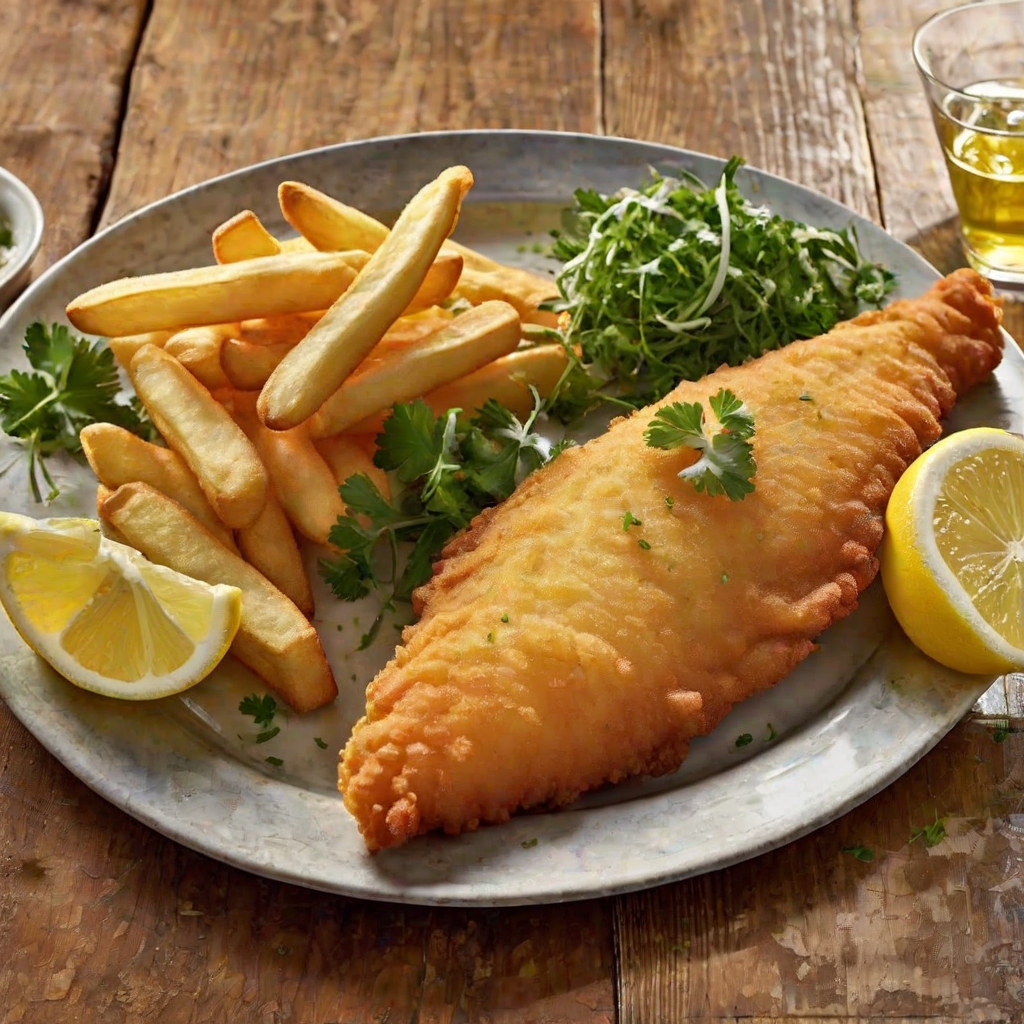 Beer Battered Fish and Chips - CopyKat Recipes