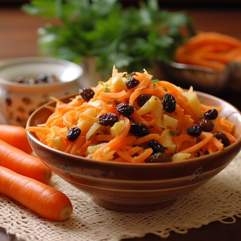 Furr's Cafeteria's Carrot Raisin Salad Recipe