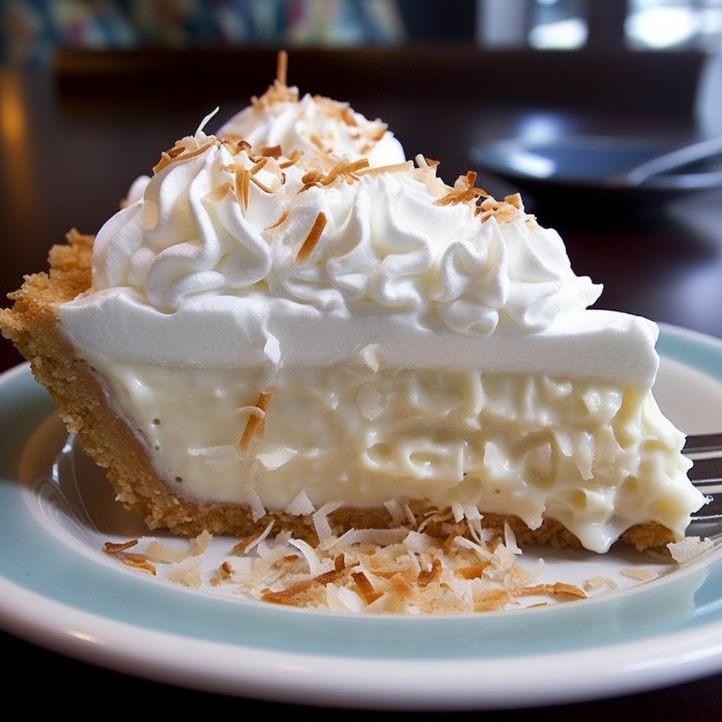 Furr's Cafeteria's Coconut Cream Pie