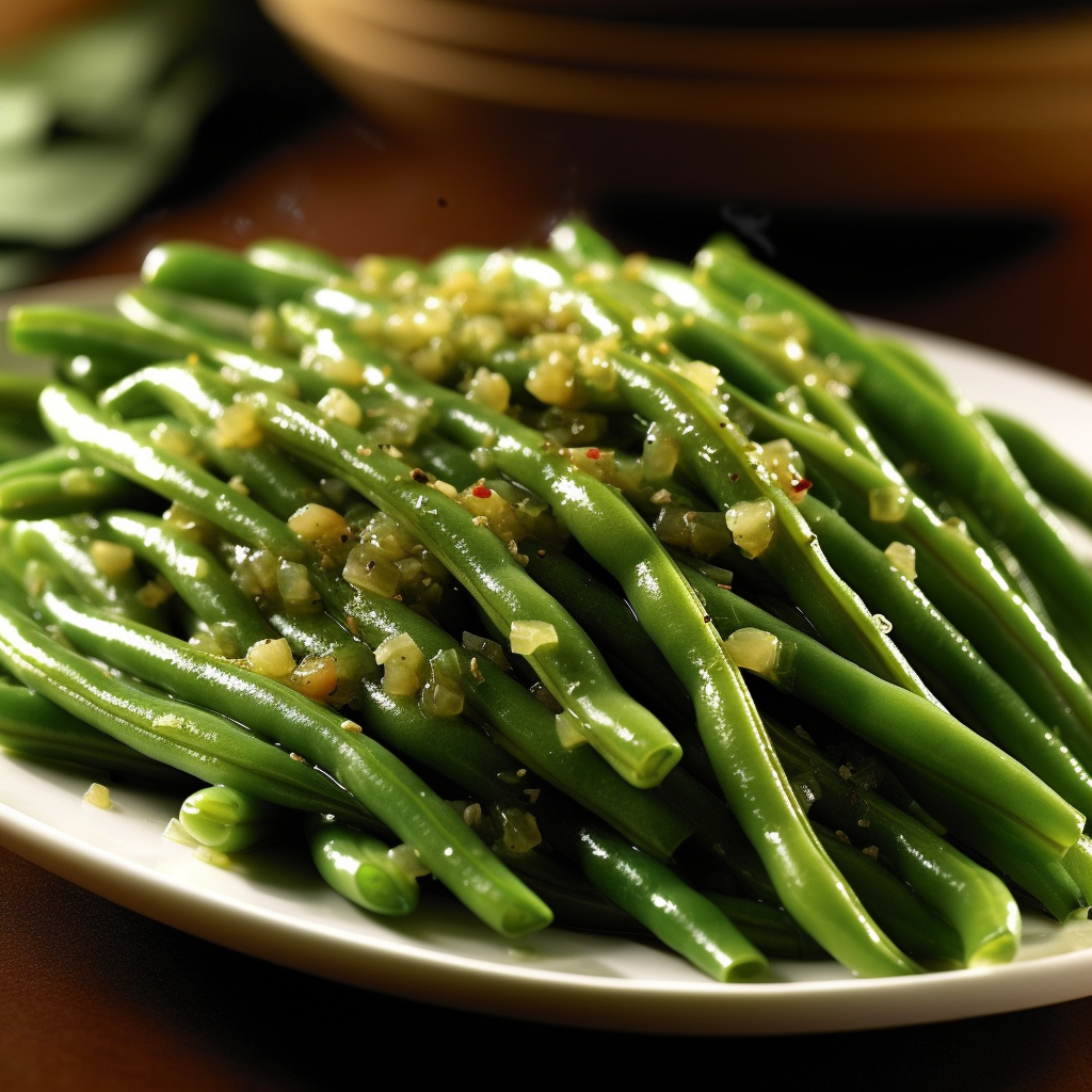 Furr's Cafeteria's Green Beans Recipe