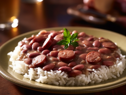 Furr's Cafeteria's Red Beans and Rice Recipe
