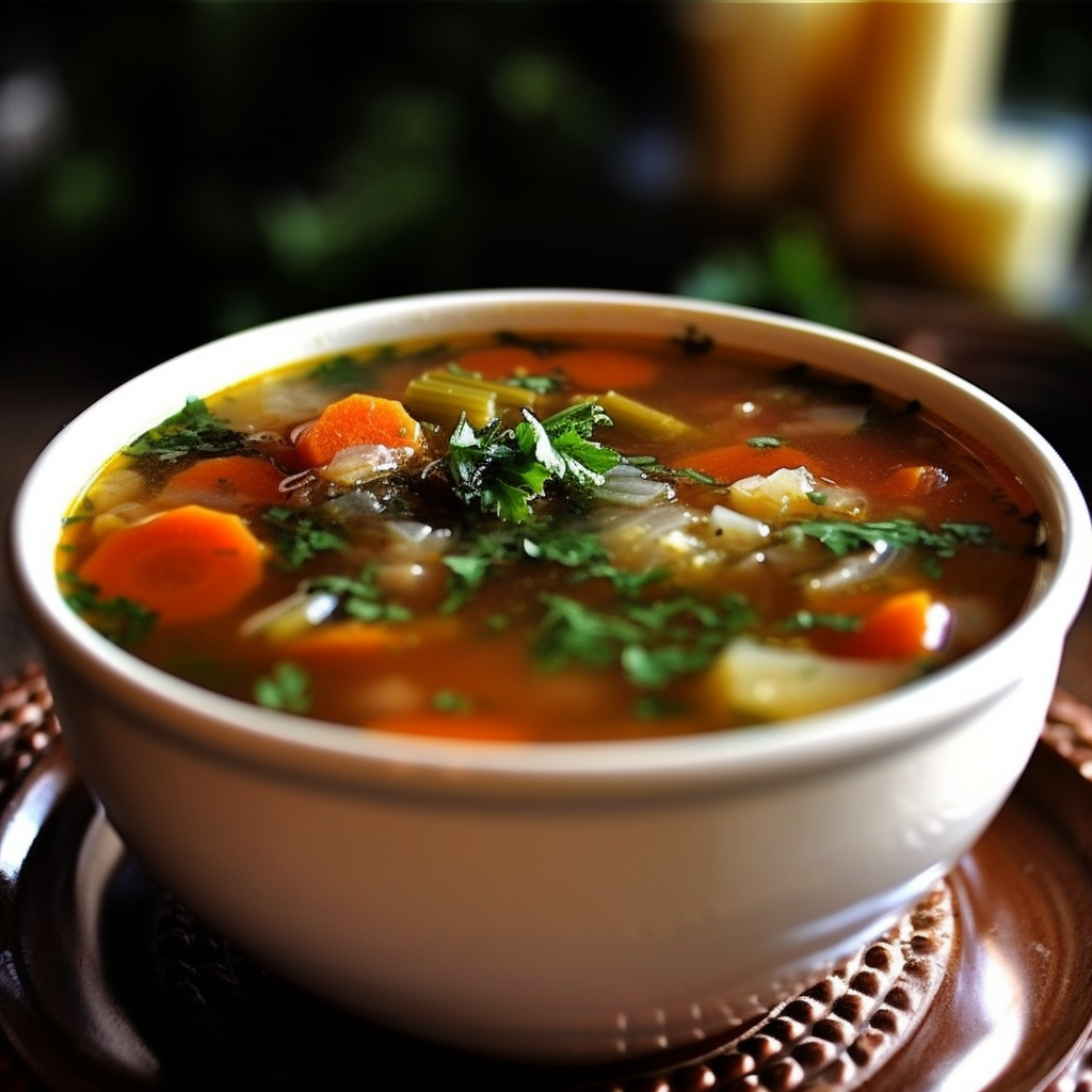Furr's Cafeteria's Vegetable Soup Recipe
