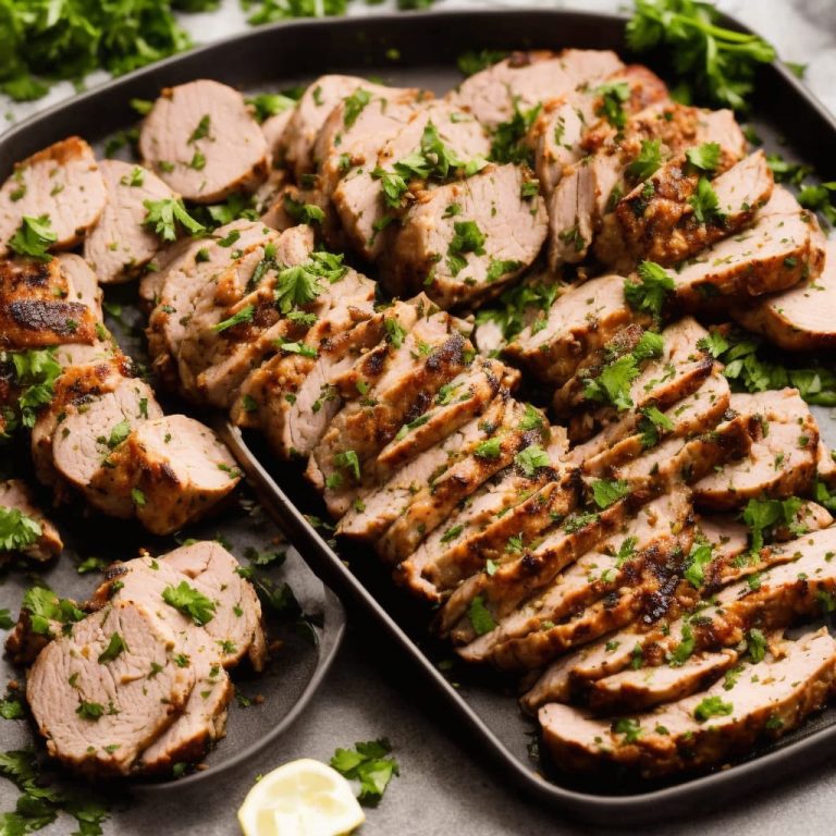 Garlic Herb Pork Tenderloin Recipe Recipe