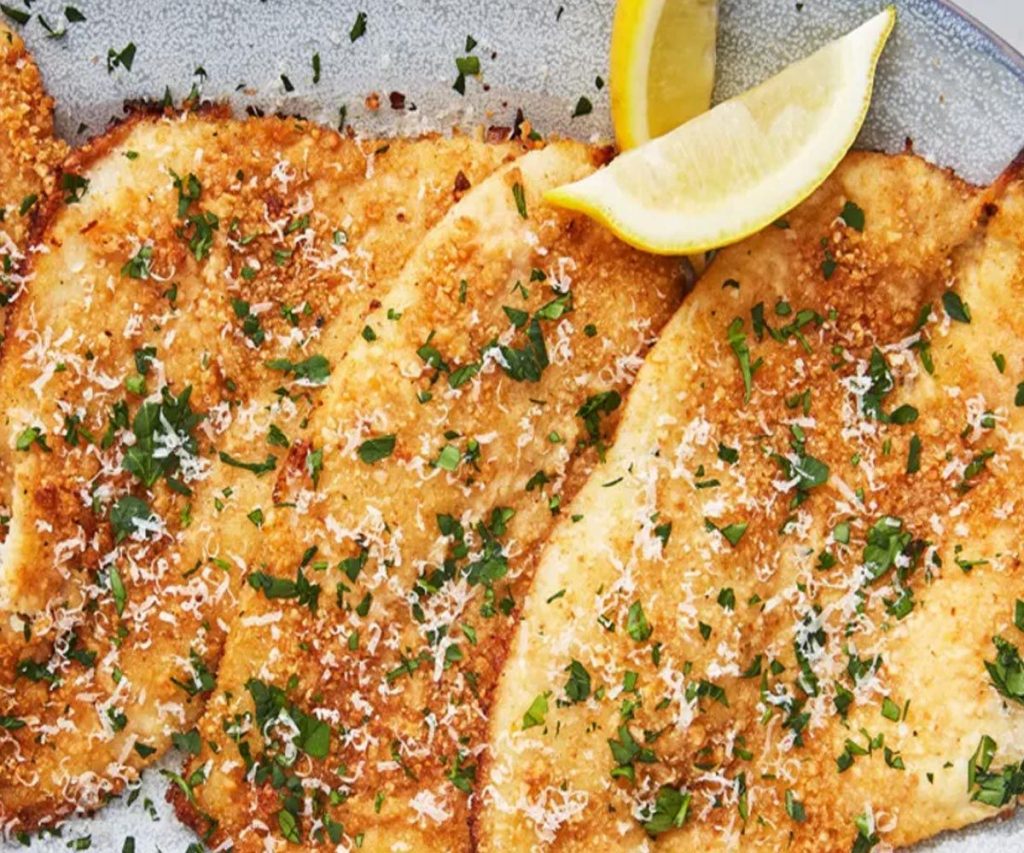 Garlic Parmesan Flounder Recipe