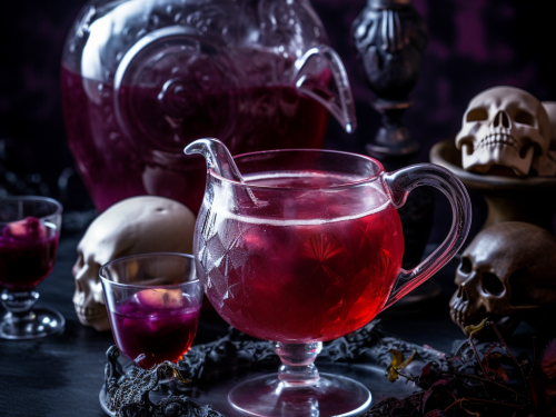Ghoulish Grape Punch