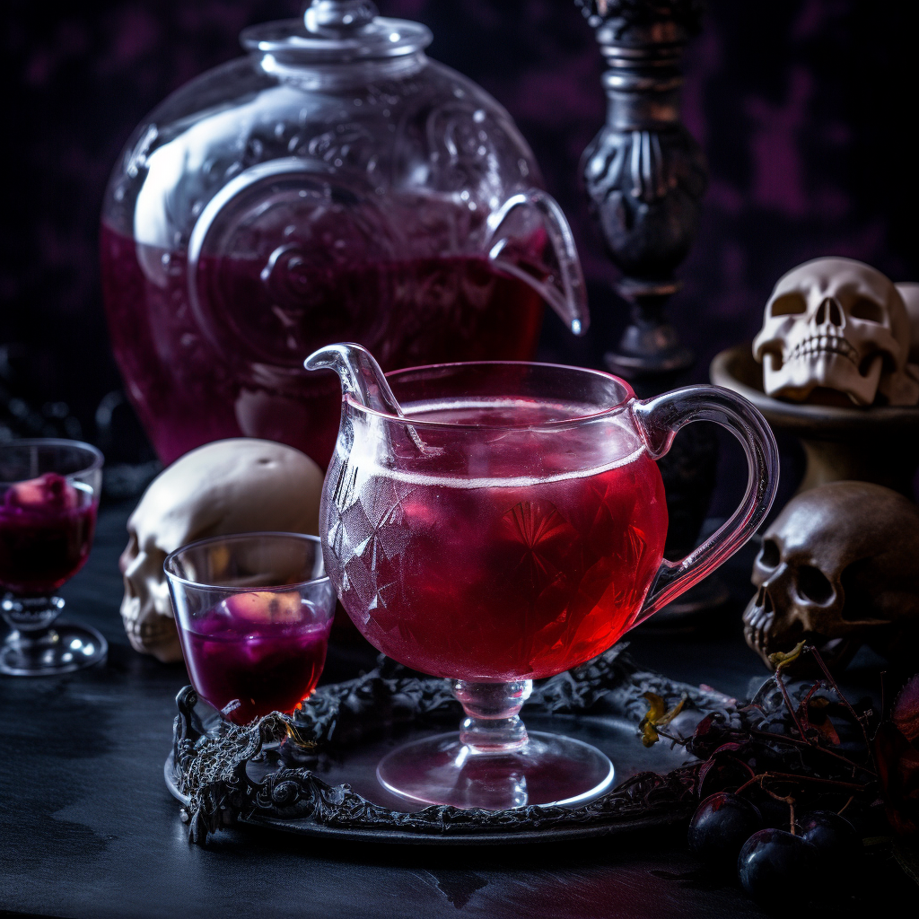 Ghoulish Grape Punch