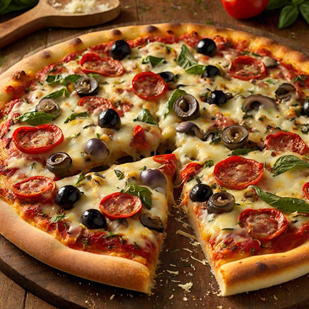 Giordano's Veggie Supreme Pizza Recipe