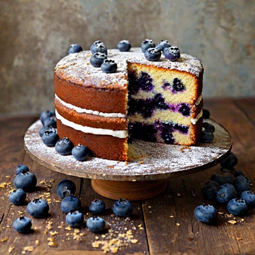 Gluten-Free Blueberry Cake Recipe Recipe | Recipes.net