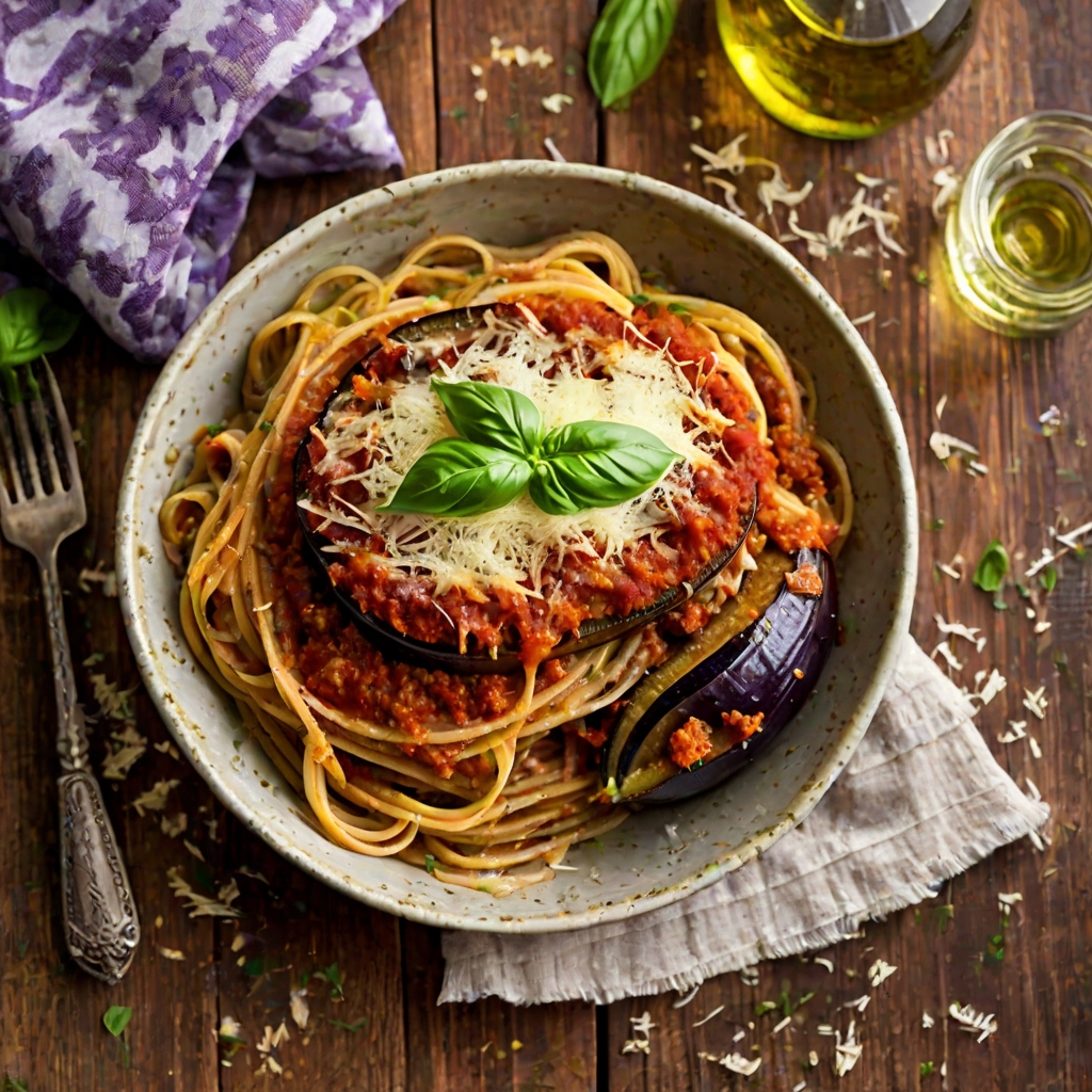 Gluten-Free Eggplant Parmesan Pasta Recipe