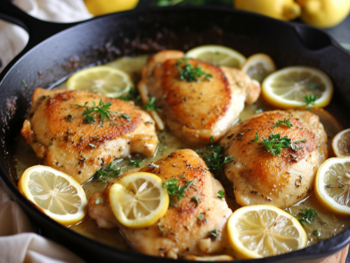 Gluten-Free Lemon Garlic Chicken Recipe